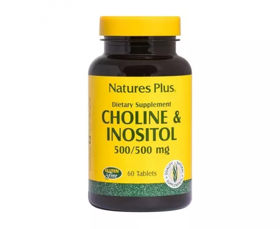 Natures Plus Choline And Inositol 500 mg 60's