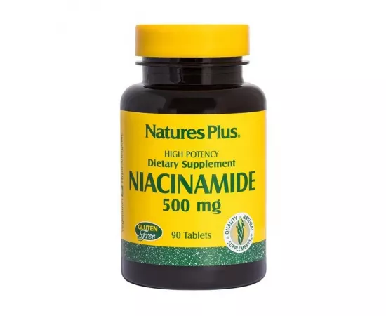 Natures Plus Niacinamide 500 mg 90's