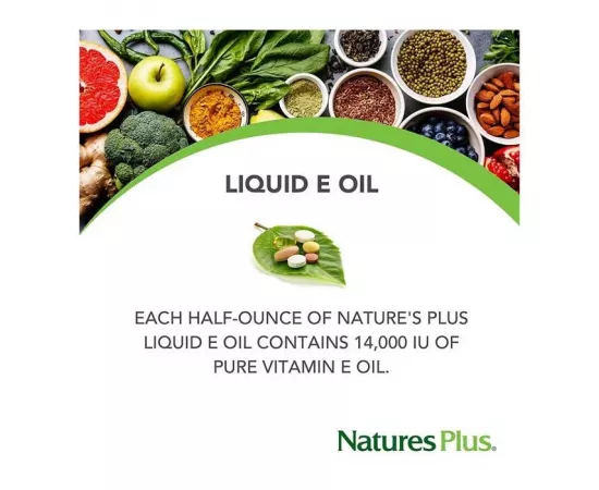 Natures Plus Liquid E Oil 1/2 oz