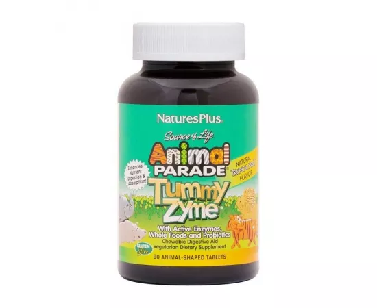 Natures Plus Animal Parade Tummy Zyme Digestive Aid 90's
