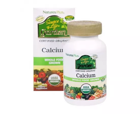 Natures Plus Source Of Life Garden Calcium 1000 mg Vegan Capsules 120's
