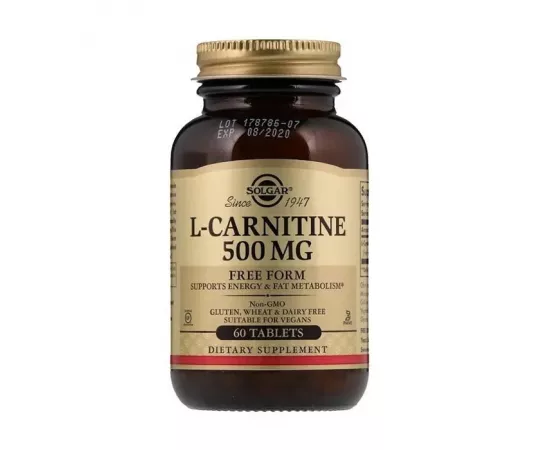 Solgar L-Carnitine 500 mg Tablet 60's