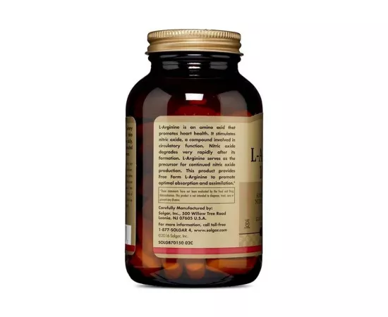Solgar L - Arginine 1000 mg Tablets 90's