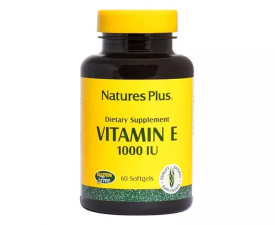 Natures Plus Vitamin E 1000 IU 60 Softgels