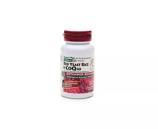 Natures Plus Herbal Actives Red Yeast Rice COQ10 30's
