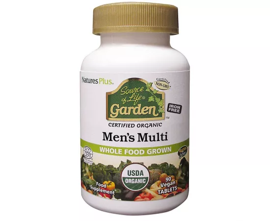 Nature's Plus Source Of Life Garden Organic Men's Multivitamin 90's