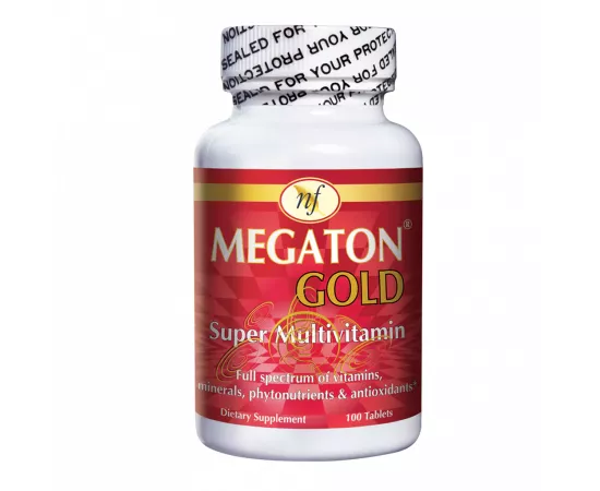 فيتامينات متعددة جولد سوبر من ميجاتون - 100 قرص