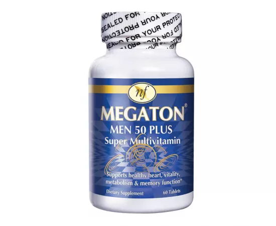 Megaton Men 50 Plus Super Multivitamin 60 Tablets
