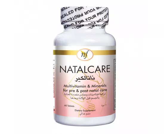 NatalCare Multivitamin & Minerals for Pre & Post Natal care 60 Tablets