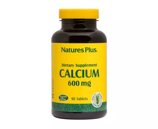  الكالسيوم إليمينتال بتركيز 600 مللي جرام من ناتشرز بلس 90