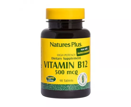 Natures Plus Vitamin B 12 500 MCG Tablets 90's