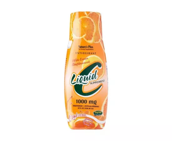 Natures Plus Vitamin C Liquid Orange Travel size 236 ml
