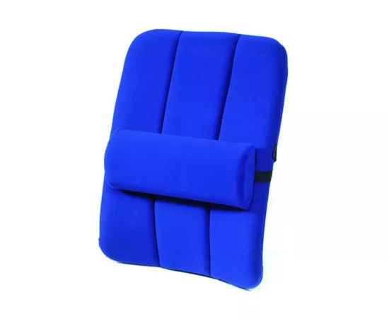  وسادة لدعم اسفل الظهر - دورساباك - للسيارة مع باد  أزرق من سيسيل 