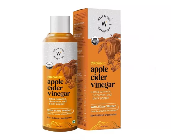 Wellbeing Nutrition Organic Apple Cider Vinegar 500 ml