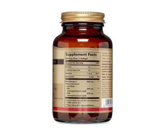 Solgar Omega 3 950 mg Softgels 50's