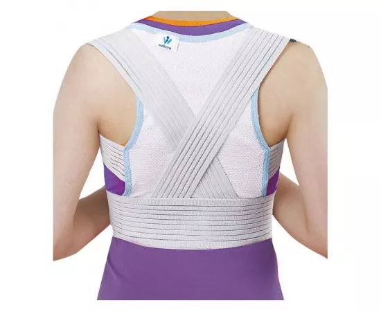 Wellcare Posture Breathable Brace Grey - Large