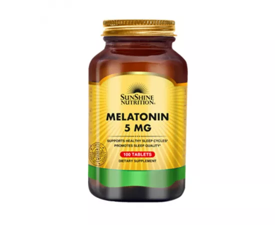 Sunshine Nutrition Melatonin 5 mg 100 Tablets