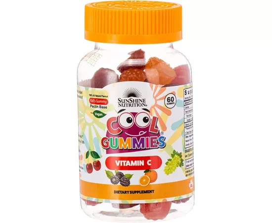 Sunshine Nutrition Cool Gummies Vitamin C 60's
