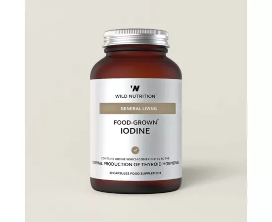 Wild Nutrition Food-Grown Iodine Capsules 30's