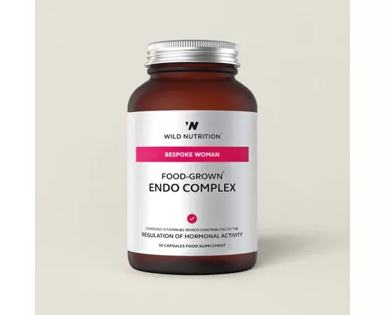 Wild Nutrition Food-Grown Endo Complex Capsules 90's