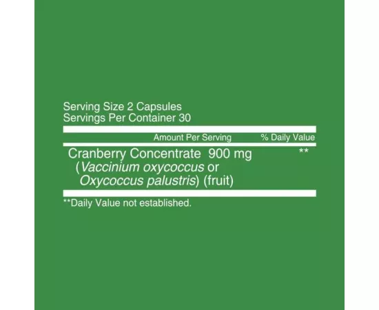 Nutritionl Cranberry Highly Concentrated Capsules 60's