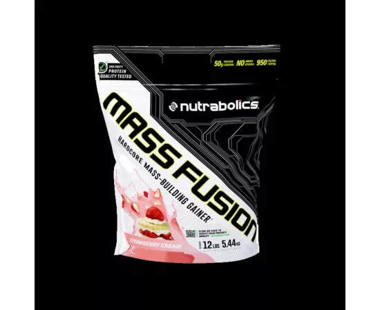 Nutrabolics Mass Fusion Strawberry 12lb (5.44 kg)