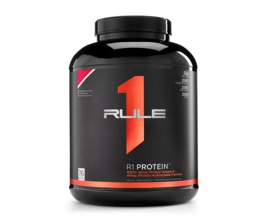 Rule1 Protein Strawberry & Creme 76 Servings 4.85 Lb