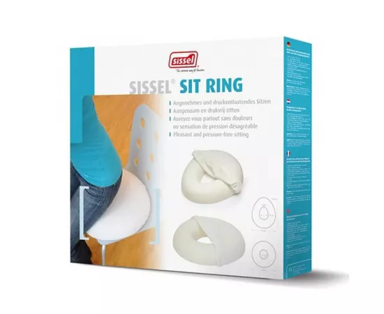 Sissel Sit Ring With Terry cover White