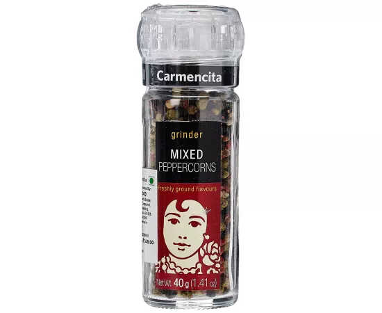 Carmencita Mixed Peppercorns Grinder, 40g
