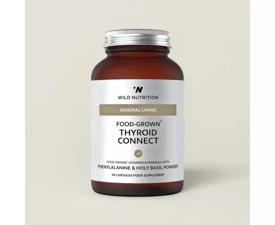 Wild Nutrition Food-Grown Thyroid Connect Capsules 60's