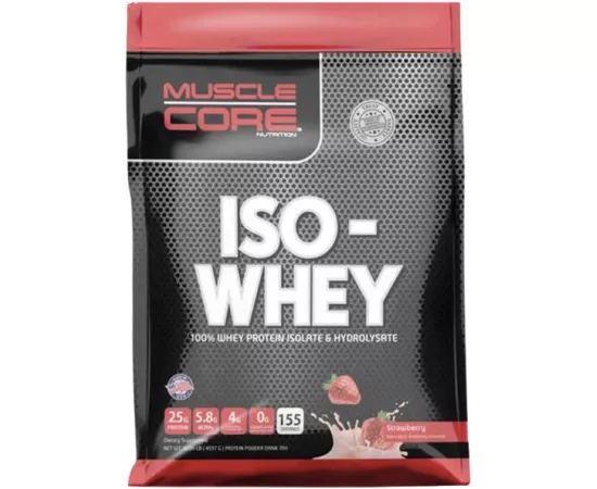 Muscle Core Nutrition Iso-Whey Strawberry Flavor 10 lbs