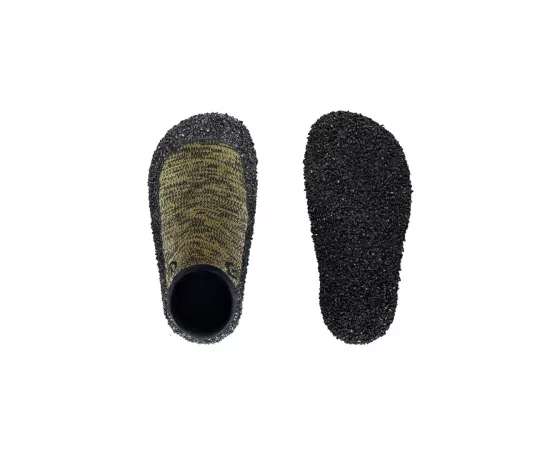 Skinners Kids Minimalist Footwear - Olive Green (EU 33-35)