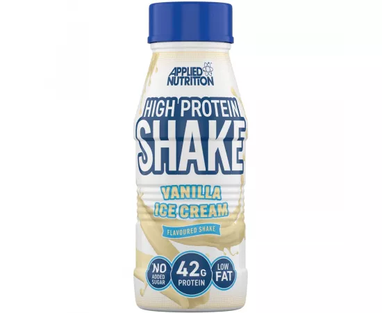 Applied Nutrition High Protein Shake Vanilla Ice Cream Flavor 500 ml