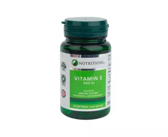 Nutritionl Vitamin E 400 IU 30 Softgels