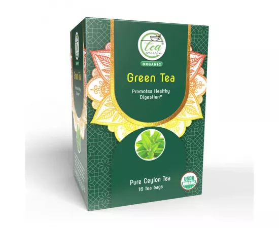 Tea Connection Organic Green Tea 16 Tea Bags