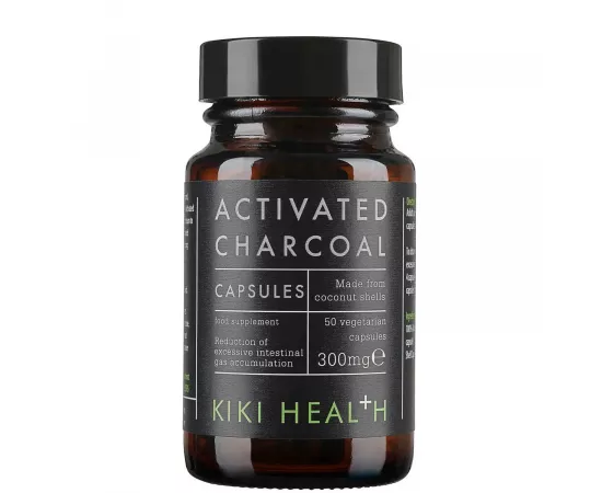 Kiki Health Activated Charcoal Capsules 50's