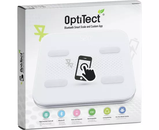 OptiTect Smart Scale White