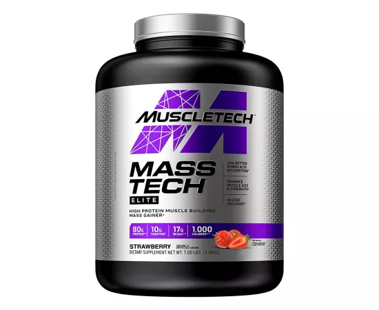 Muscletech Mass Tech Performance Series Strawberry 7 Lb (3.18 Kg)