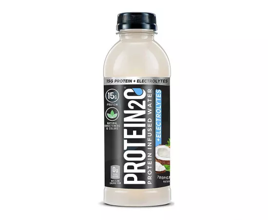 Protein2o Protein Infused Water Plus Electrolytes Tropical Coconut Flavor 500ml