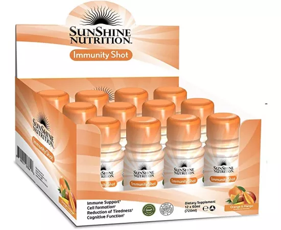 Sunshine Nutrition Immunity Shot 60 ml Pack of 12