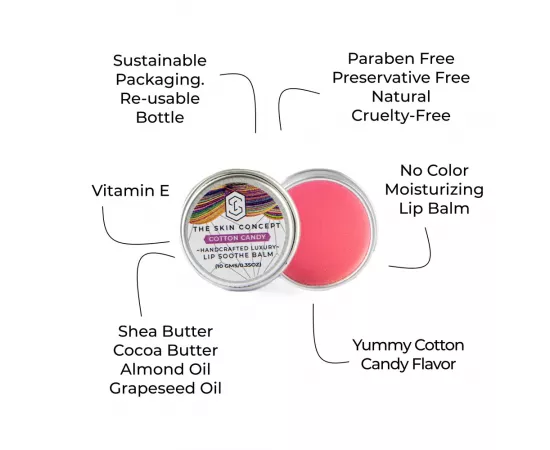 The Skin Concept Homemade Cotton Candy - Lip Soothe Balm