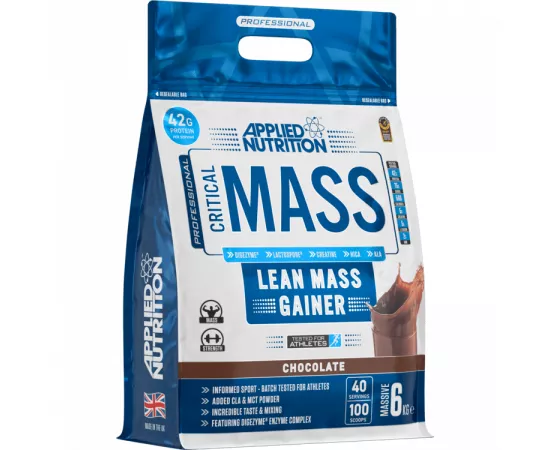 Applied Nutrition Critical Mass Lean Mass Gainz Chocolate 6kg