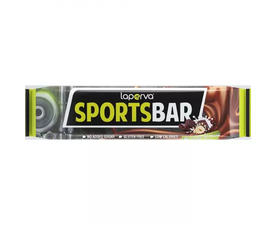 Laperva Sports Bar 42 Gm, Milk Chocolate Hazelnut Rice, 1 Bar