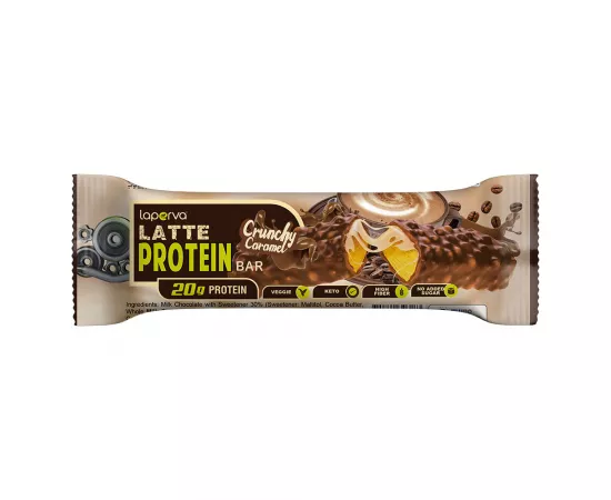 Laperva Latte Protein Bar Chocolate Caramel Bar 60g
