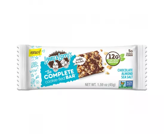 Lenny & Larry’s The Complete Cookie-fied Bar Chocolate Almond Sea Salt 45g