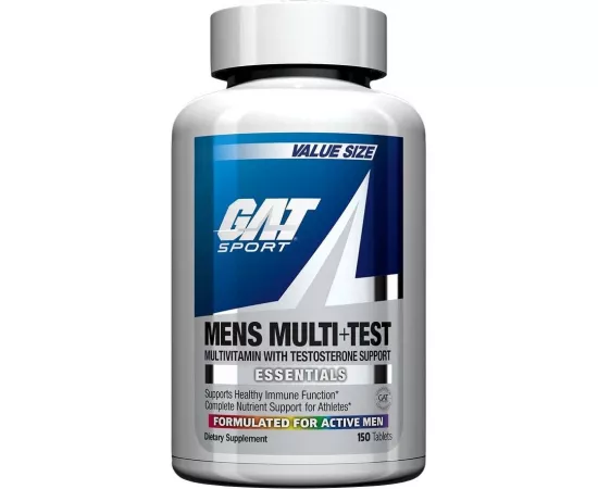 Gat Sport Men's Multi Test Vitamin 150 Tablets