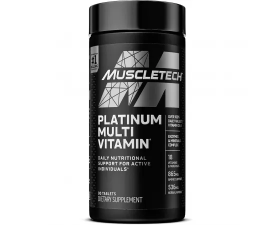Muscletech Platinum Multivitamin, 90 Tablets