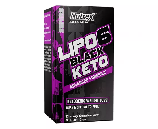 Nutrex Research Lipo 6 Black Keto, 60 Capsules