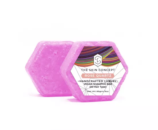 The Skin Concept Rose Quartz - Vegan Solid Shampoo Bar