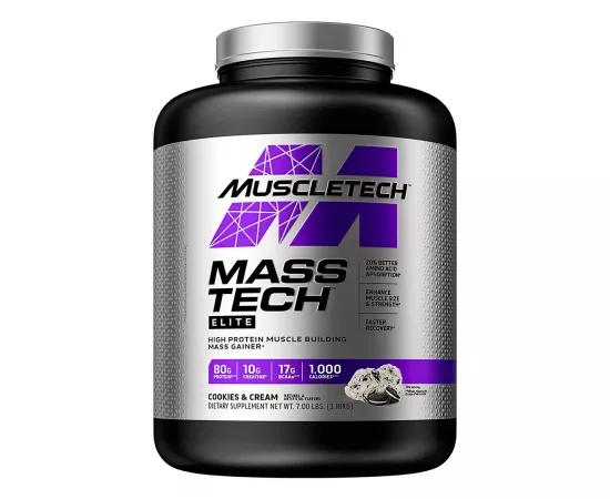 Muscletech Mass Tech Performance Series Cookies & Cream 7 Lb (3.18 Kg)